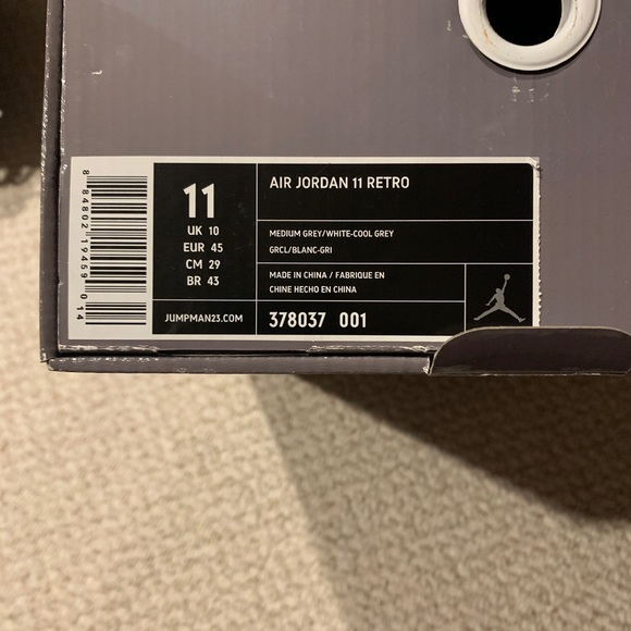 Retro 11 cool grey size 11 - Picture 6 of 7